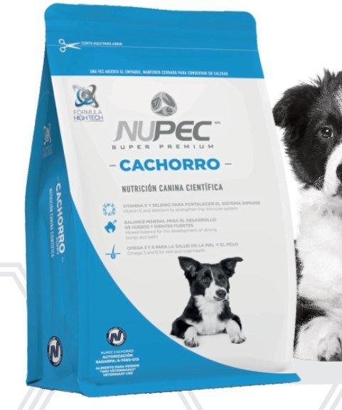 Bulto de alimento NUPEC Cachorro